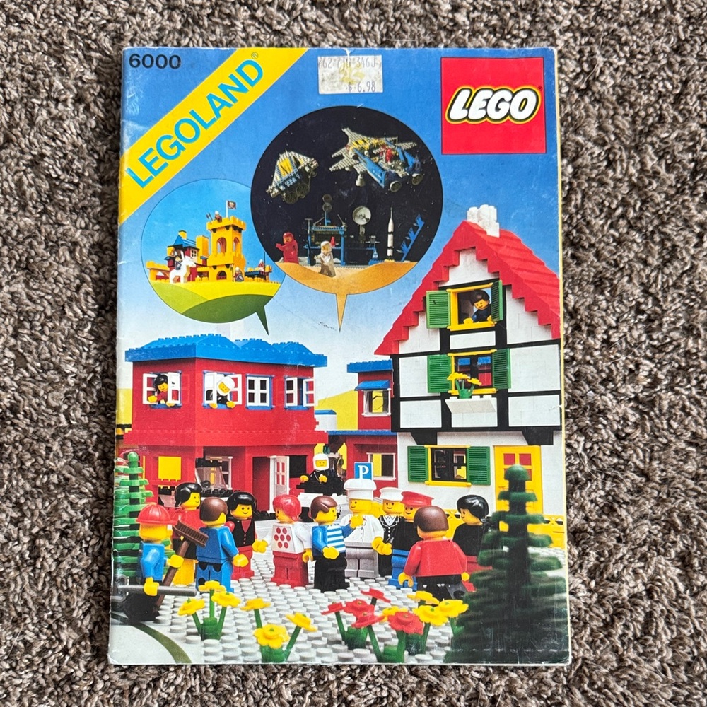 Lego Legoland 6000 1979 Space Classic Town Classic Castle Idea Magazine Vintage